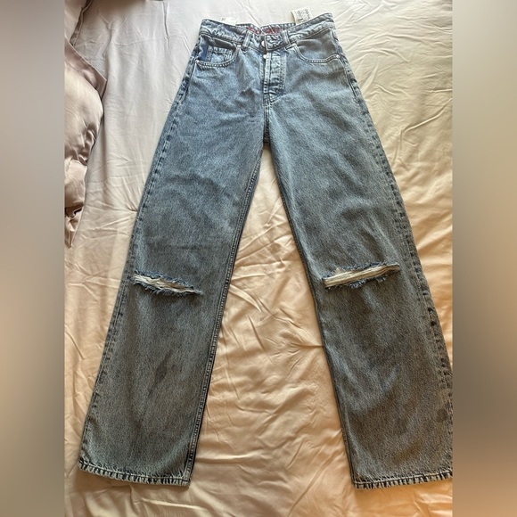 HUGO‎ BOSS 937 Relaxed Fit Jeans in Blue Rigid Denim - Size 25 - New - Picture 5 of 16